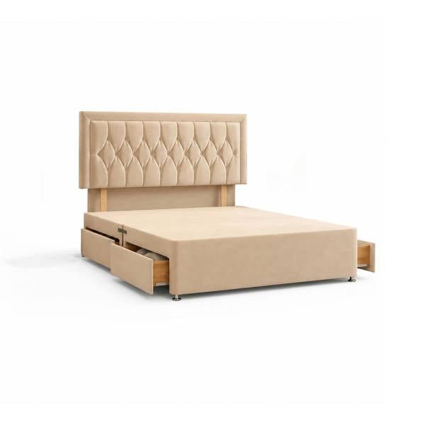 Paradise Beds Aima Divan Bed Set With Headboard