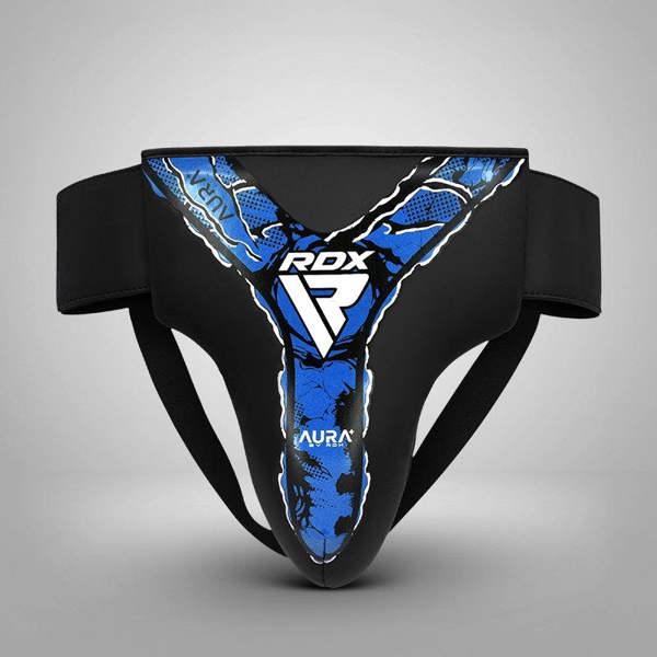 RDX Sports GROIN GUARD NEW AURA F17 BLACK BLUE