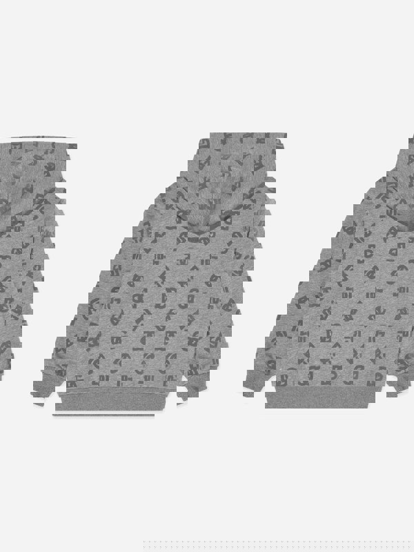 Dolce & Gabbana Kids Dolce & Gabbana Boys DG Logo Zip Up Top in Grey