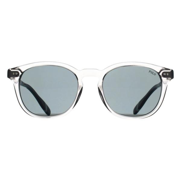 Polo Ralph Lauren Sunglasses PH4206 570487 Shiny Transparent Grey Dark Grey