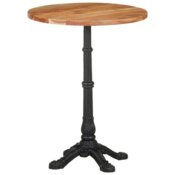 Berkfield Bistro Table �_�”�_60x76 cm Solid Acacia Wood