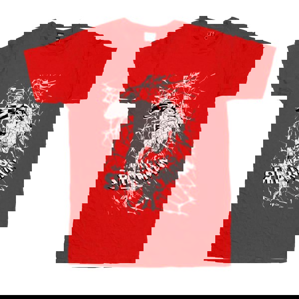 Marvel Boys Spider-Man Web Crawler T-Shirt - Red