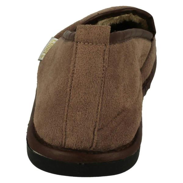 Mens Coolers Warm Lined Full Slippers C-3934