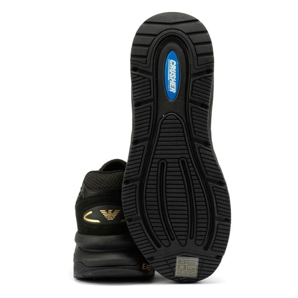 EA7 Crusher Sonic Mix Men's Black/Gold Trainers