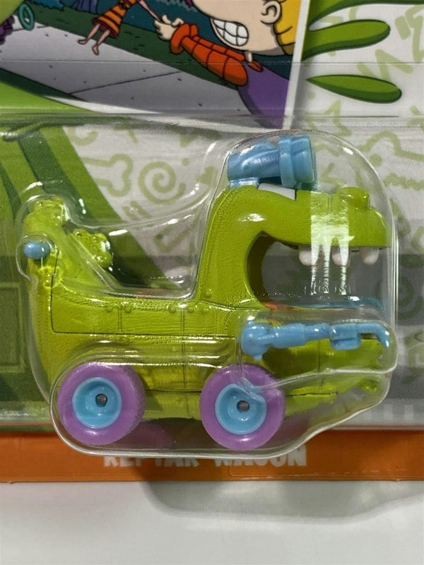 rugrats reptar wagon hot wheels real riders grl61
