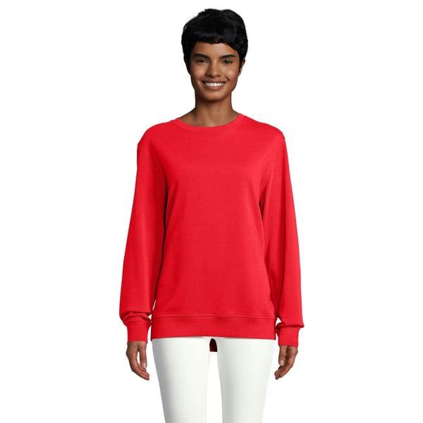 SOLS Unisex Adult Comet Organic Sweatshirt - Red