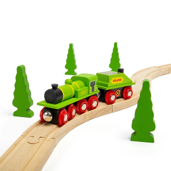 Bigjigs Rail Big Green Engine