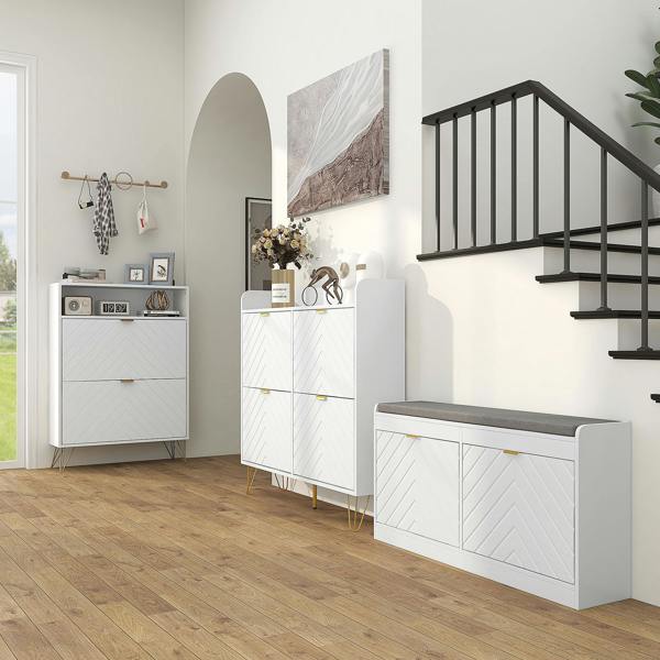 Flip-down Shoe Cabinet
