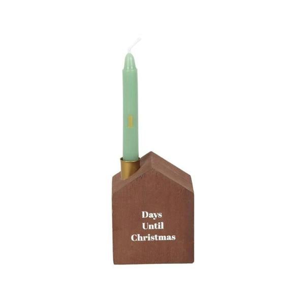 Garden Greatness Set Of 24 Mini Advent Candles With Holder