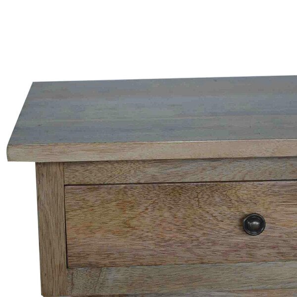 Wyld Haus Bevagna Hallway 2 Drawer Mango Wood Console Table