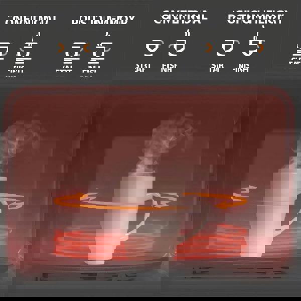 Toshiba Midea MW2-AC25TF(BK) 950W 25 Litres Free Standing Microwave Black