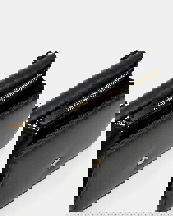 Tommy Hilfiger Heritage Womens Clutch - Black - CHO - Designer Womens Shoulder Bag