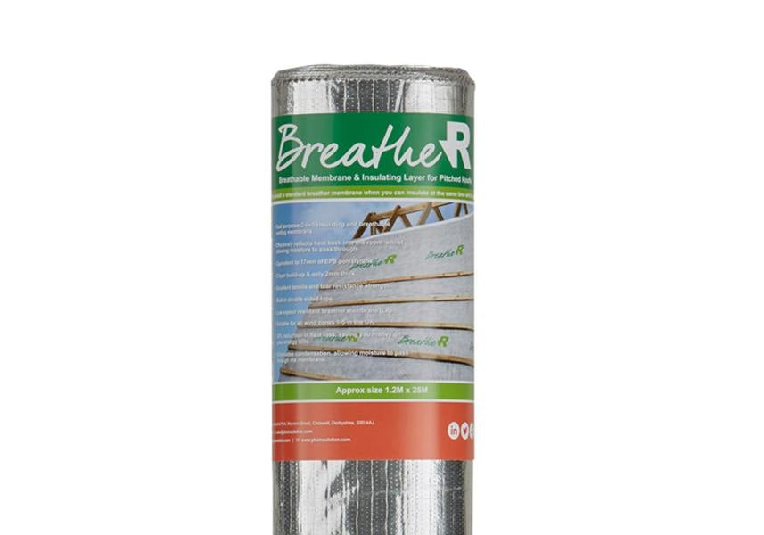 Soprema YBS Breathe-R Foil 2 in 1 Insulation and Membrane