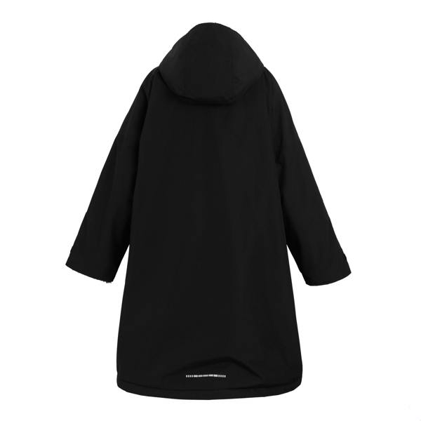 Regatta Professional Childrens/Kids Pro Changing Robe - Black/Slate Grey - 