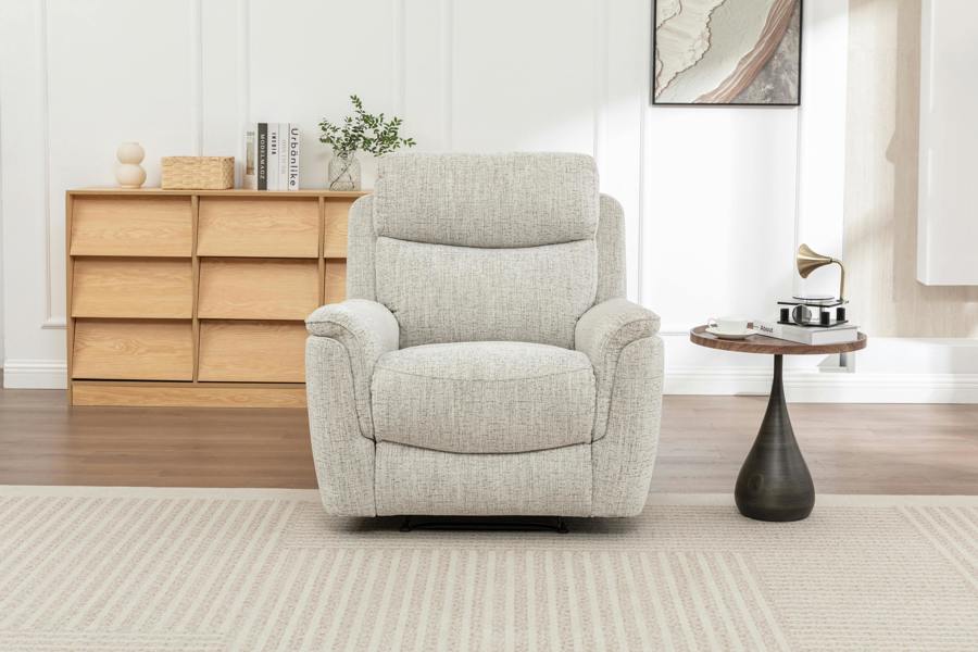 Hawbush Power Recliner Armchair - Beige