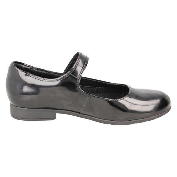 Clarks Girls Clarks Formal/School Shoes Scala Pure