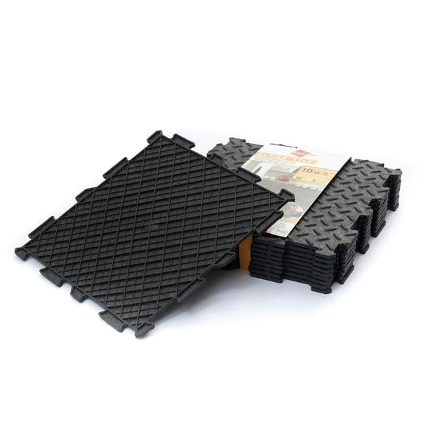 Nicoman Alpha Tile Interlocking Recycled Rubber Floor Tile 30cm x 30cm