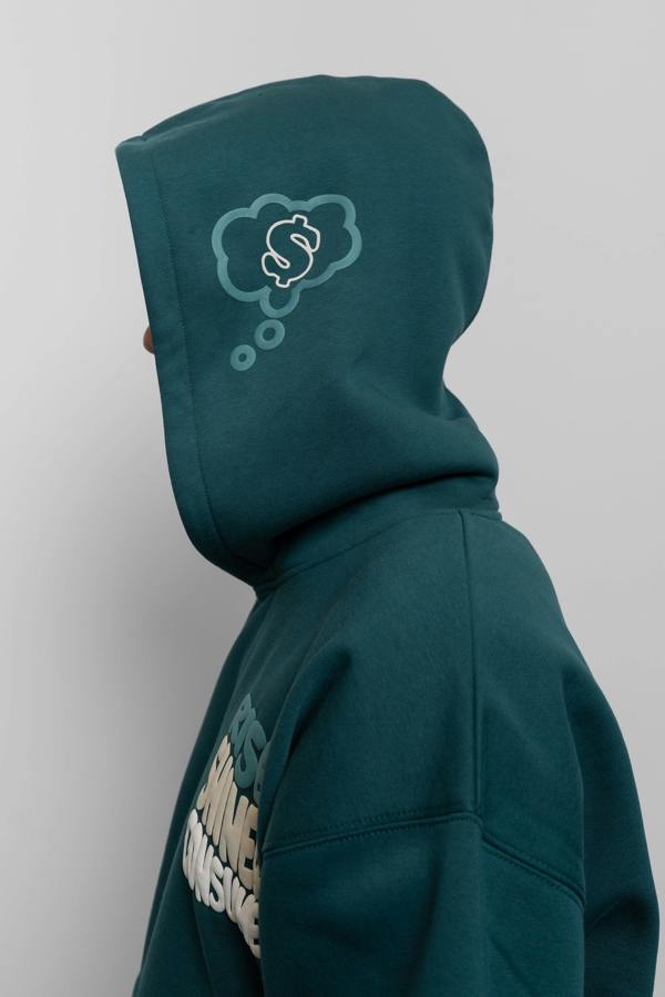 Fresh Couture Rise Hoodie - Eden Green