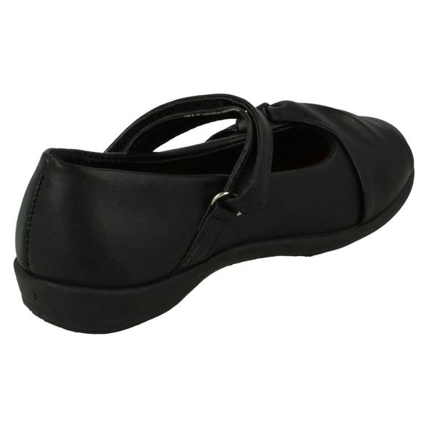 Spot On Girls Spot On Side Bow Detail School Shoes
