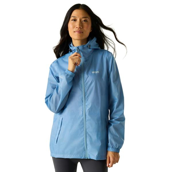 Regatta Womens/Ladies Pack It III Waterproof Jacket - Washed Denim - 