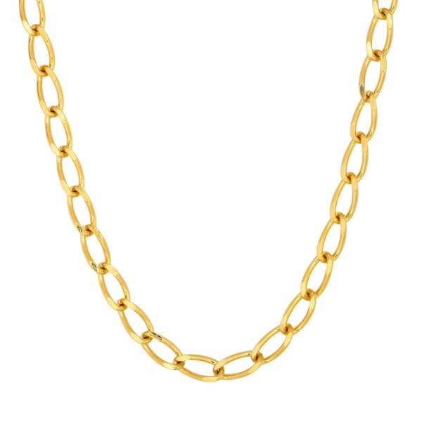 Gold Trip Vintage Large Link Necklace