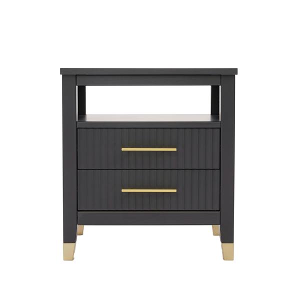 Cabinet Bits Biasi 2 Drawer  Bedside Table
