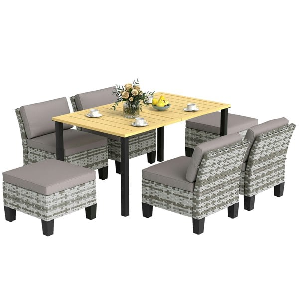 Rattan Dining Set