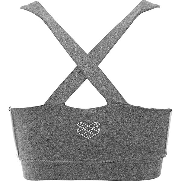 Pink Soda Womens Sport Layna Medium Support in Grey