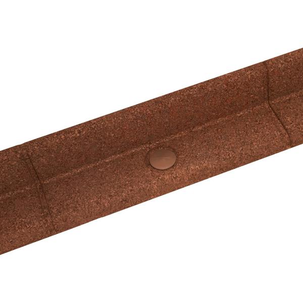 Monstershop Flexible Lawn Edging 7.2m - Terracotta
