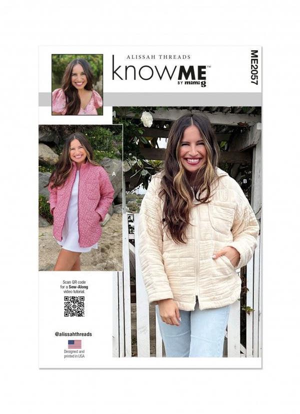 Know Me Sewing Pattern 2057, Jackets, Hoodies for Men, D5 (4-6-8-10-12) - Intermediate