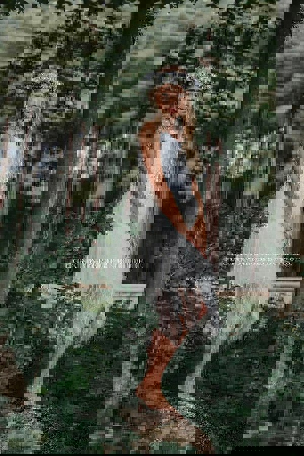 Boho Dreams Dress - Ivory Applique - UK Flower Girl Boutique