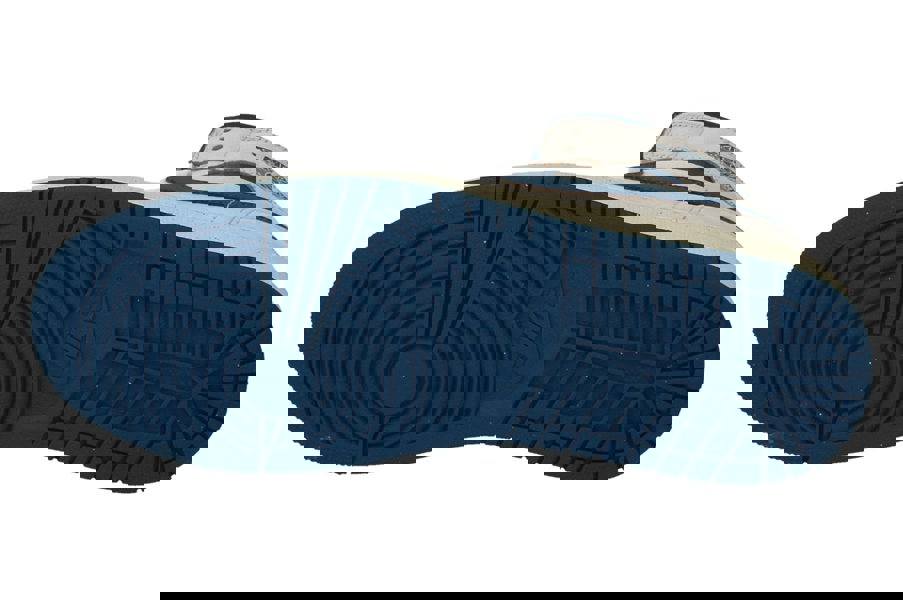 Nike Air Jordan 1 Mid SE Mens Trainers Fn5215  141 - White Industrial Blue Sail 141 - Photo 4