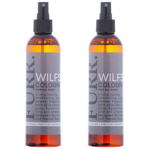FURR Wilfs Dog Fragrance Cologne Spray 250ml x2 Long-Lasting Baby Powder Scent