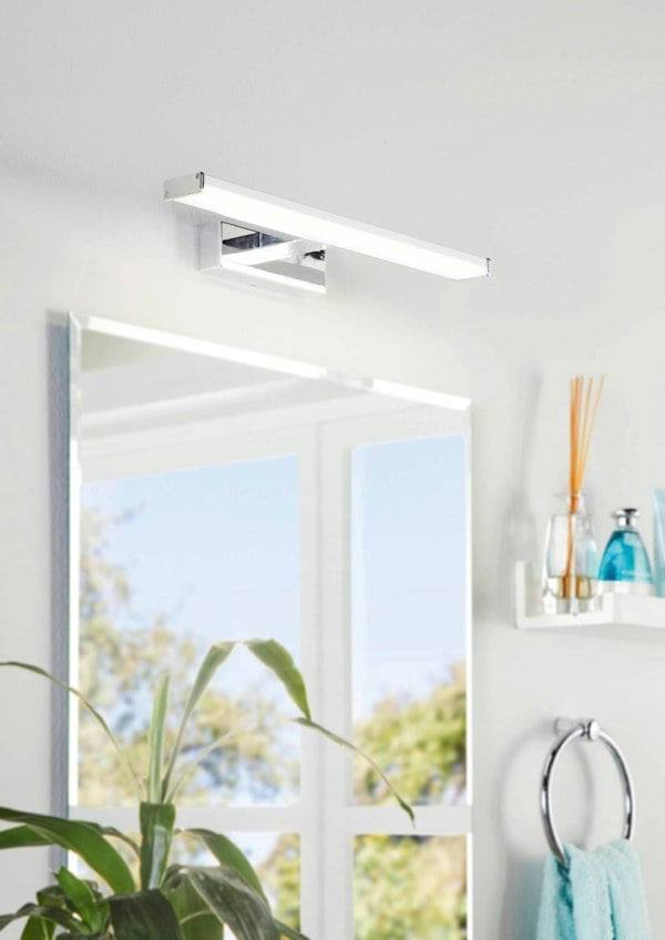 EGLO Pandella 1 LED Silver 400 Bathroom Light