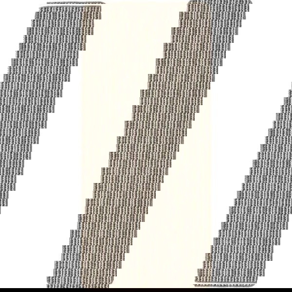 The Rugs Twist Stripe Washable Mat & Runner Beige | Stylish