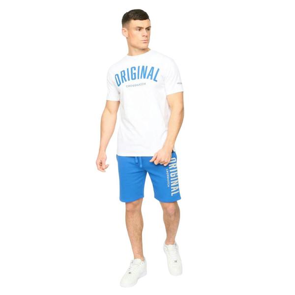 Crosshatch Mens Kensby T-Shirt - White - 