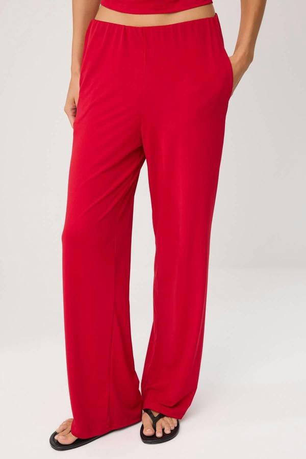 2-Piece Fitted Batwing Sleeve Wide Leg Co-ord Set
