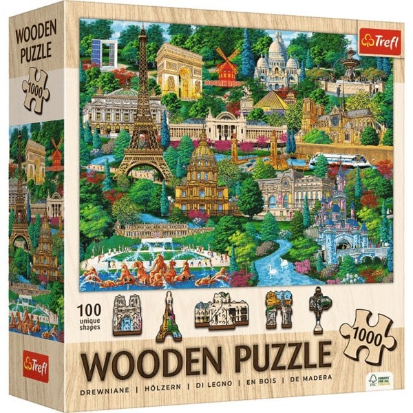 Trefl France Famous Places 1000 Piece Puzzle
