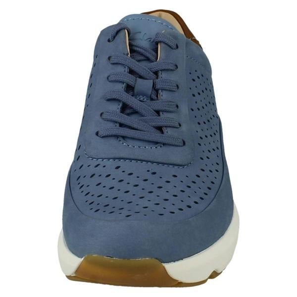 Clarks Ladies Clarks Punched Hole Detailed Summer Shoes Tivoli Grace