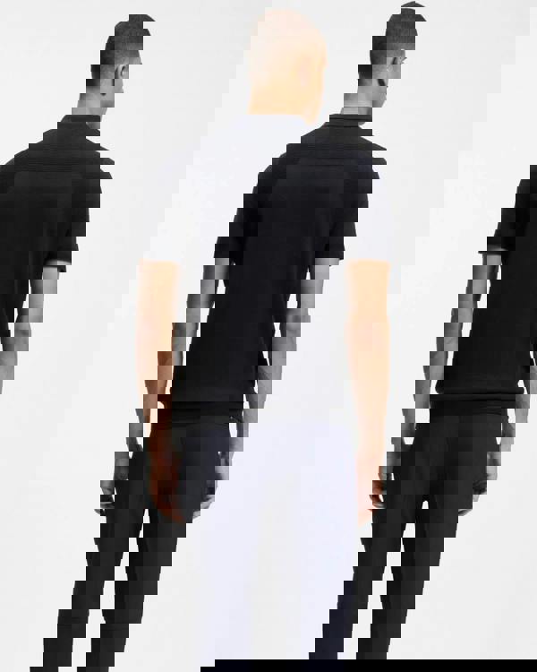 BOSS Green Momentum-Lite Mens Short Sleeve Polo Shirt - Dark Blue 402