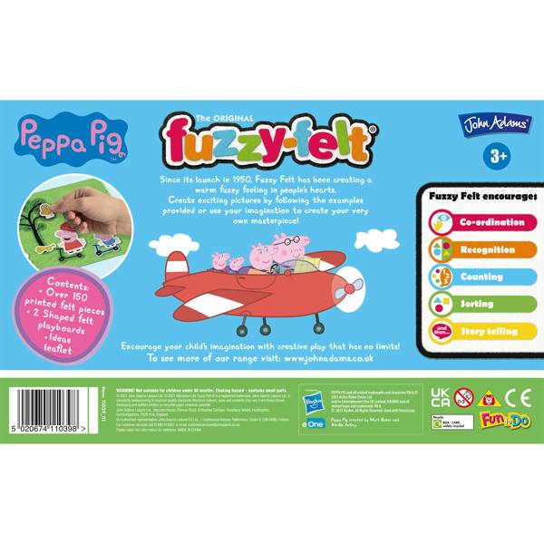 Fuzzy Felt Fuzzy-Felt Peppa Pig Drawer Set