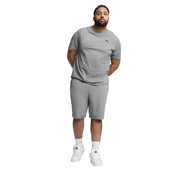 Puma Mens Small Logo Regular T-Shirt - Medium Grey - 