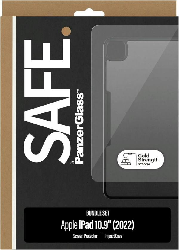 PanzerGlass Panzer Glass 2 in 1 Bundle for iPad 10.9" Clear - BULKSAFE95358