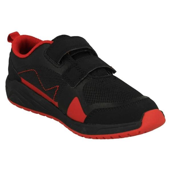 Clarks Boys Clarks Lightweight Hook And Loop Fastening Trainers Aeon Dash