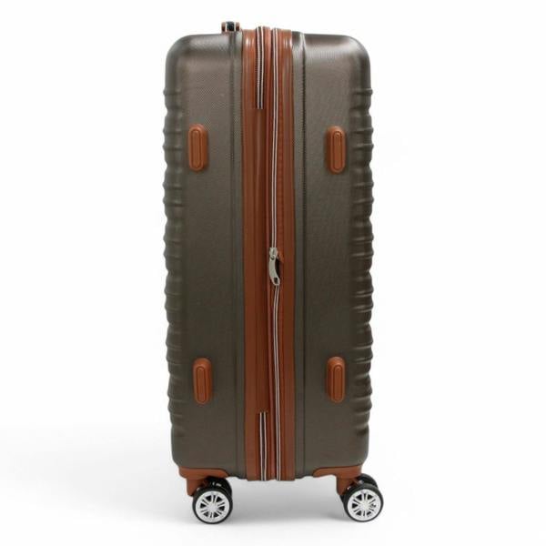 Snowball Expandable Hard Shell ABS Suitcase Set 8 Wheel Robust Travel Case Holiday Luggage