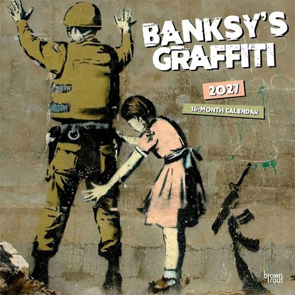 Banksy's Graffiti Calendar 2027, Wall Calendars, Month To View, Art, Gift