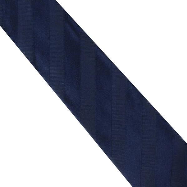 Dunhill luxurious satin and grosgrain stripe silk tie