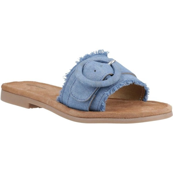 Hush Puppies Hayley Textile Women's Denim Sandals