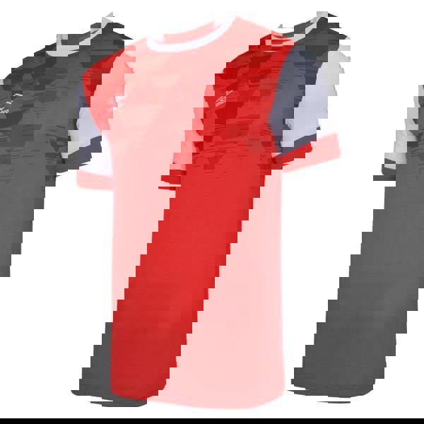 Umbro Mens Vier Jersey - Vermillion/White