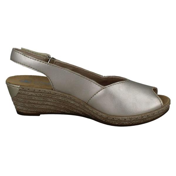 Rieker Ladies Rieker Slingback Wedge Sandals 62462